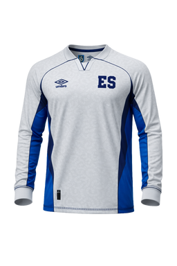 EL SALVADOR Authentic Away Long Sleeve Jersey