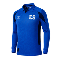 EL SALVADOR Authentic Long Sleeve Home Jersey