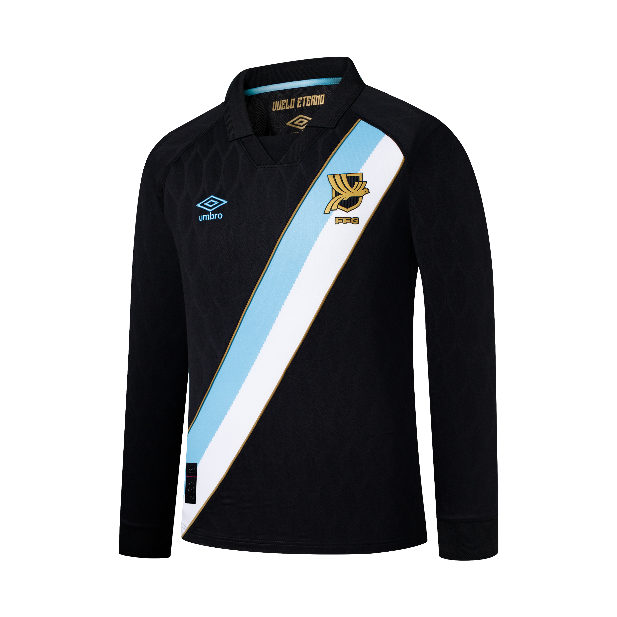 Guatemala Authentic Away Long Sleeve Jersey