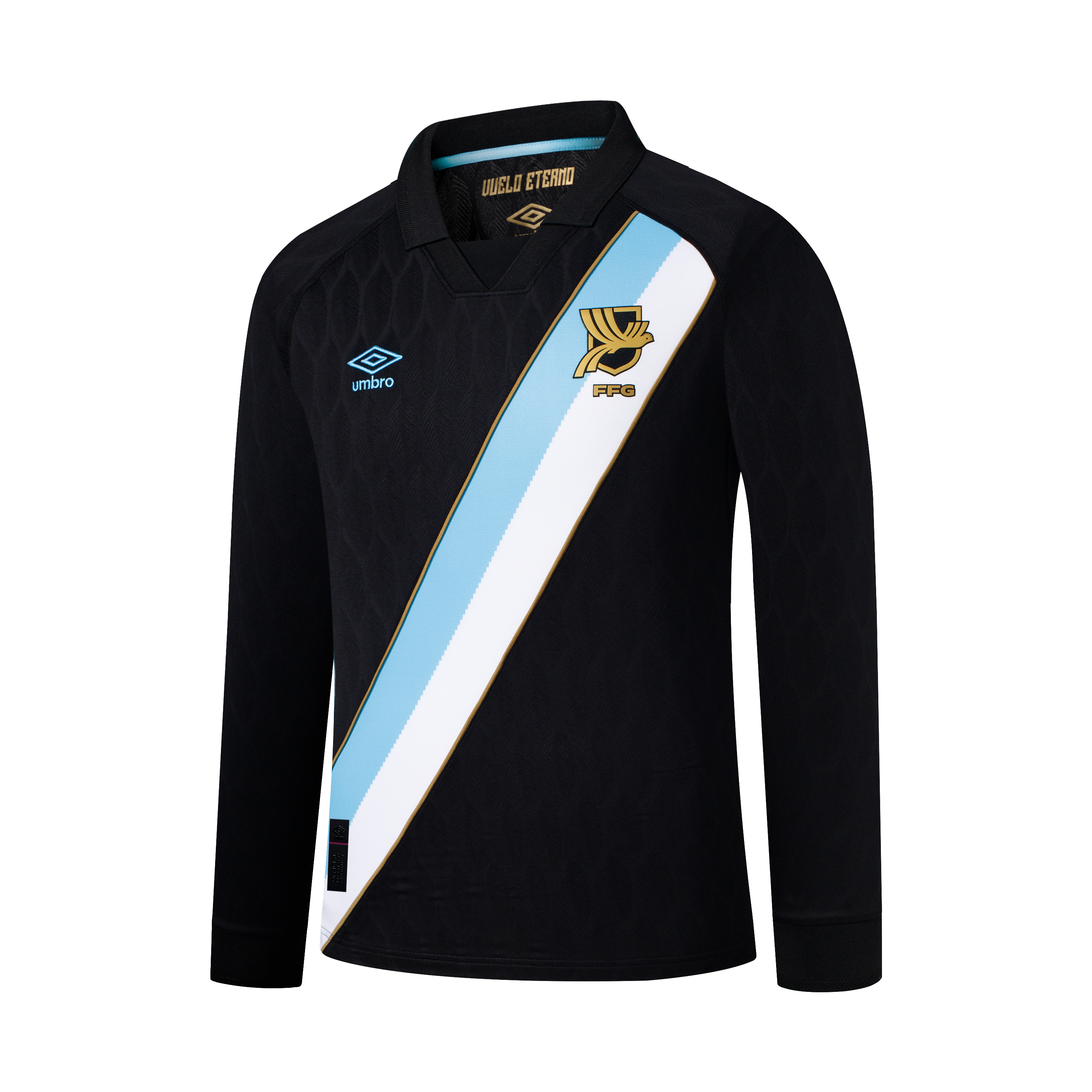 Guatemala Authentic Away Long Sleeve Jersey