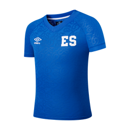 EL SALVADOR Kids Short Sleeve Home Jersey SET