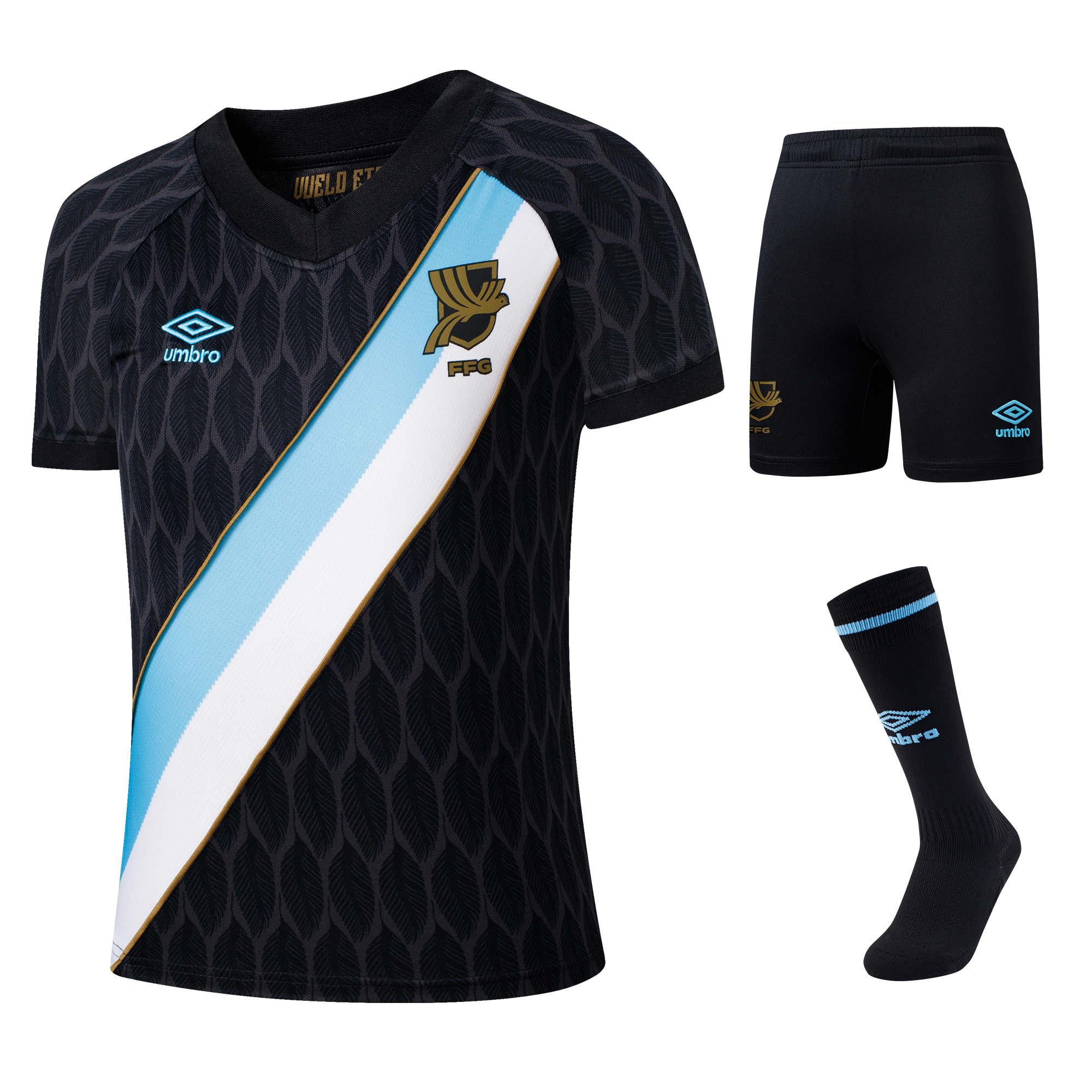 Guatemala Kids SS Away Jersey SET