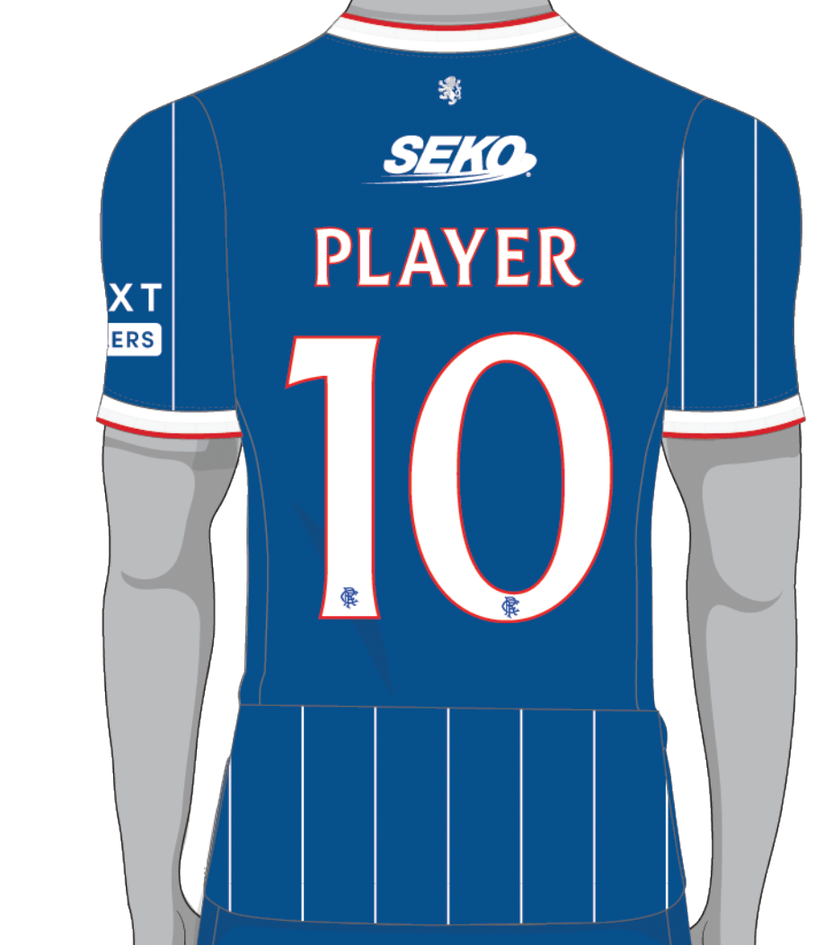 2026-2027 Rangers Home Short Sleeve Jersey
