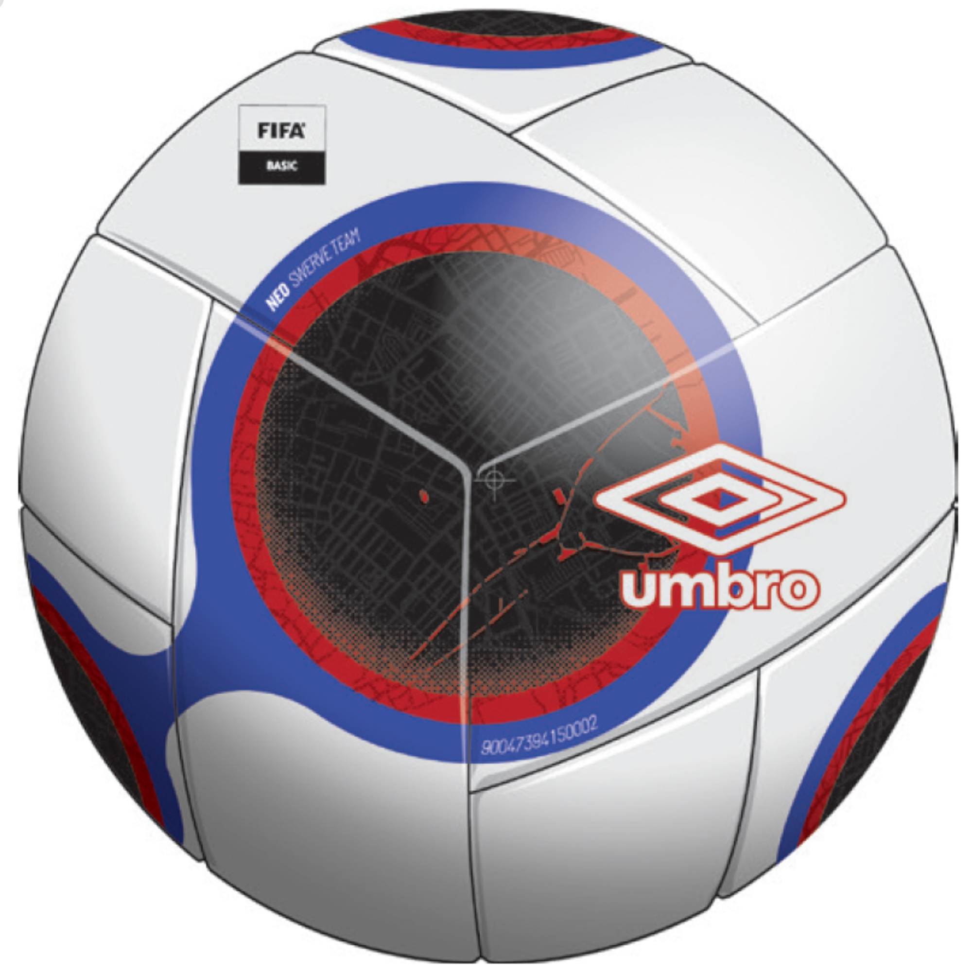 Umbro Ball Sack includes 12 Neo Swerve Soccer Team White Balls