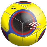 Umbro Ball Sack includes 12 Neo Swerve Team  #4 Yellow Soccer Balls